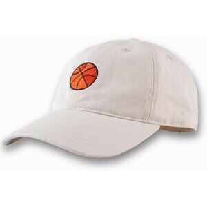 White Classic Basketball Cap, Adjustable, One Size Fits Most